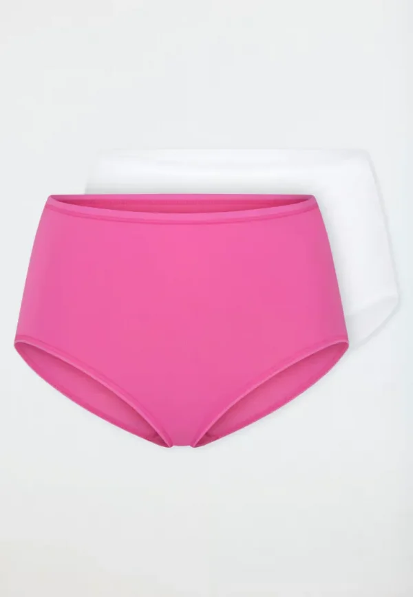 181881-928_detail1 Midi briefs 2-pack Organic Cotton pink/ white - 95/5