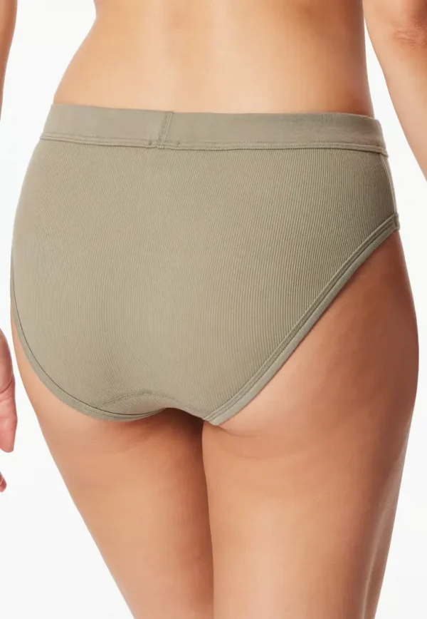 Tai briefs fine rib jade - Revival Paula