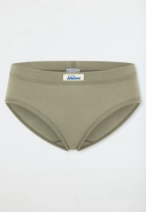 Tai briefs fine rib jade - Revival Paula