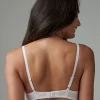 White A-DD Push-Up Triple Boost Plunge Bra
