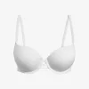 White A-DD Push-Up Triple Boost Plunge Bra