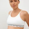 Pink/White Maternity Nursing Crop Ultimate Comfort Tops 2 Pack