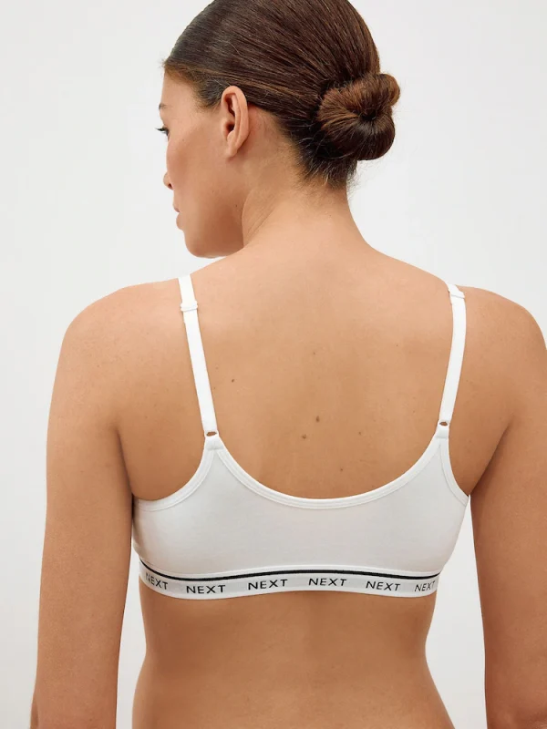 Pink/White Maternity Nursing Crop Ultimate Comfort Tops 2 Pack