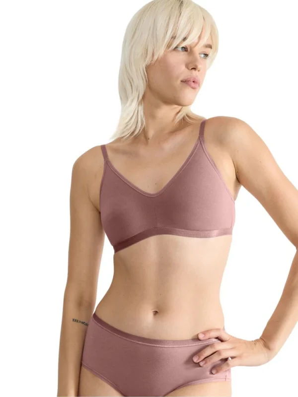 Sloggi Brown Go Daily Cotton Soft Bra