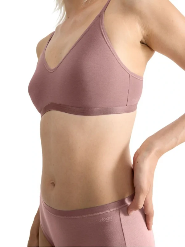 Sloggi Brown Go Daily Cotton Soft Bra