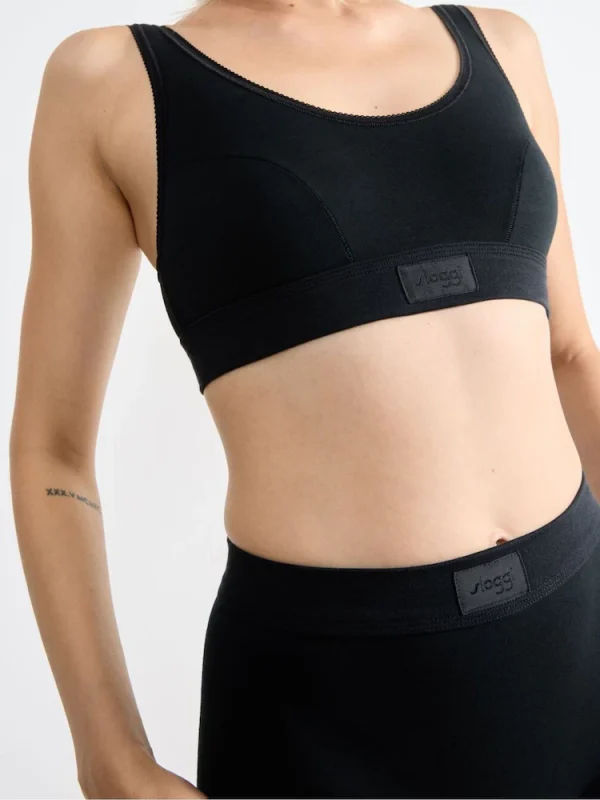 Sloggi Charcoal Black Double Comfort Top