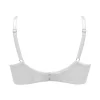 Pour Moi White Non Padded Underwired Fleur Balconette Bra