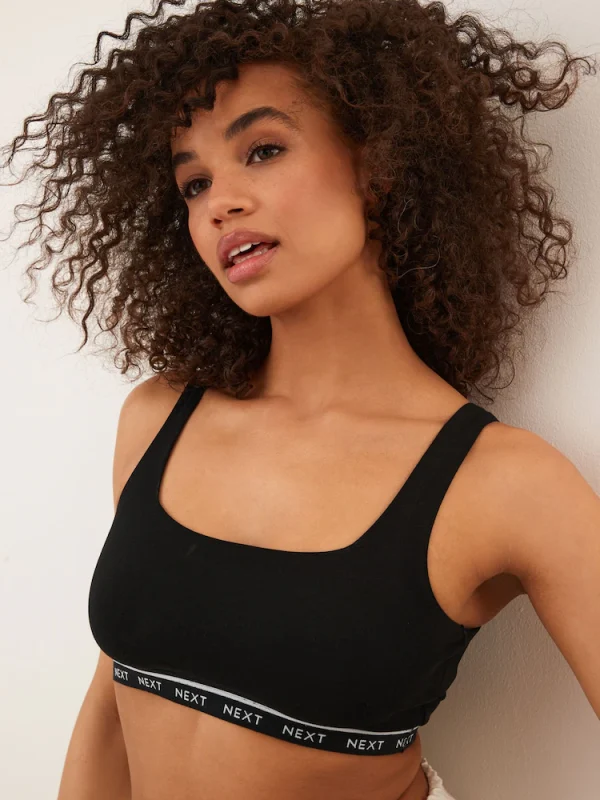Black Nude Ultimate Comfort Crop Tops