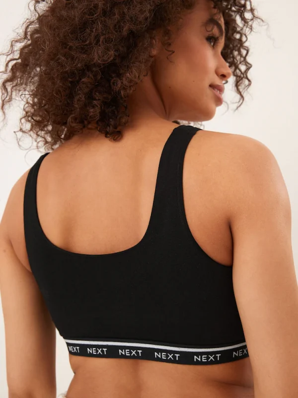 Black Nude Ultimate Comfort Crop Tops