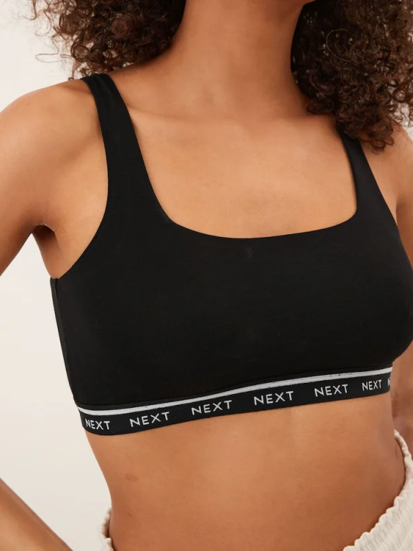 Black Nude Ultimate Comfort Crop Tops