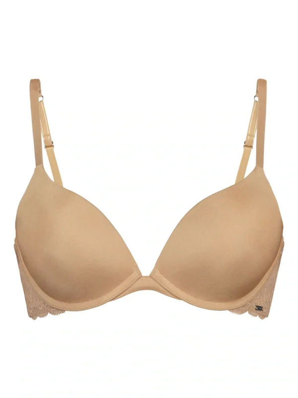 Hunkemoller Nude Angie Padded Underwired Push Up Bra