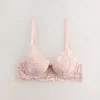 Light Pink Pad Balcony Lace Ultimate Comfort Bra