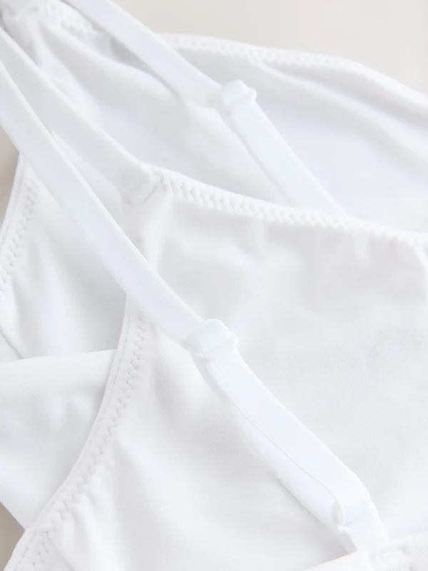 White Traingle Bralettes 2 Pack