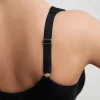 Black DD+ Supersoft Comfort Padded Strap Minimising Full Cup Bras
