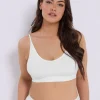 Seamless Ribbed Padded Bralettes