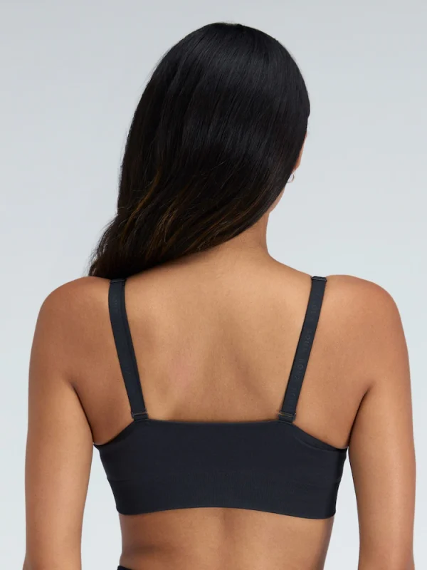 G50067s4 Boux Avenue Black Push Up Seamfree Bralettes 2 Pack