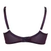 Pour Moi Dark Purple Non Padded Underwired Fleur Balconette Bra