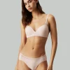 Calvin Klein Pink Wireless Push-Up Bra
