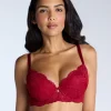 Boux Avenue Bright Red Billie Lace Balconette Bra