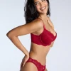 Boux Avenue Bright Red Billie Lace Balconette Bra
