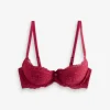 Boux Avenue Bright Red Billie Lace Balconette Bra