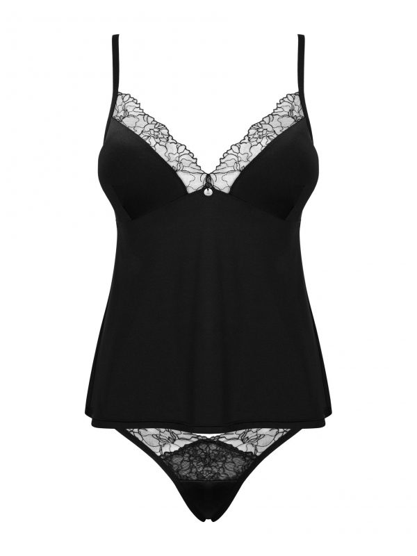 Seductive lingerie set: top & panties Obsessive Bella Rou