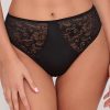 Black brazilian panties with lace Ava 2211/B Black
