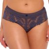 Brazilian lace graphite panties Gaia Nike 1135 Graphite