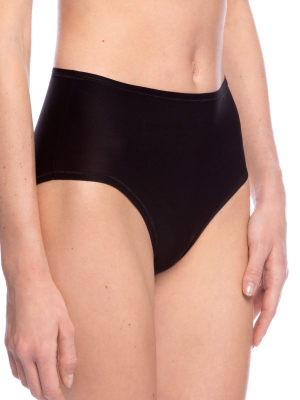 figi-damskie-midi-l-fit6000md-02--147010 Comfortable Stretchy High Waist Women's Panties Lama L-FIT6000MD-02