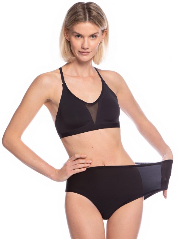 figi-damskie-midi-l-fit6000md-02--147011 Comfortable Stretchy High Waist Women's Panties Lama L-FIT6000MD-02
