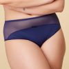 Alles Havana Granat women's slip-on panties with a high waist