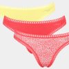 Sloggi Go Crush String C3P V015 Bright Cotton Thong Panties Set